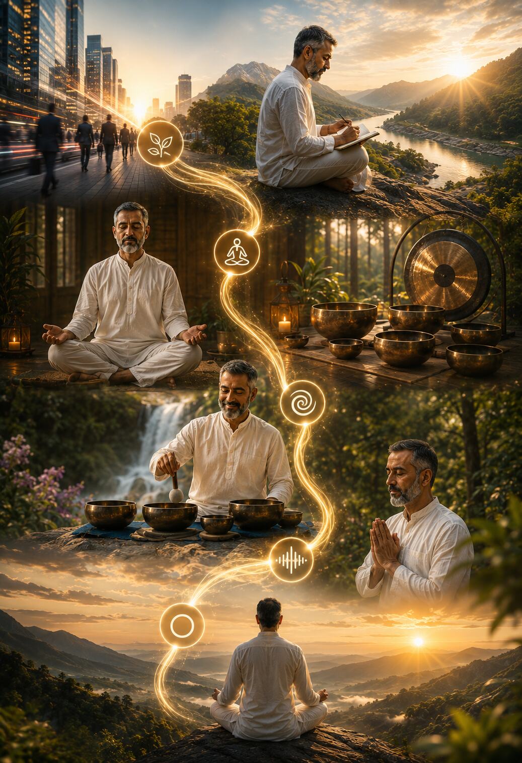 Golden Path to Inner Peace - The Journey